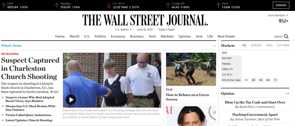 wsj roof