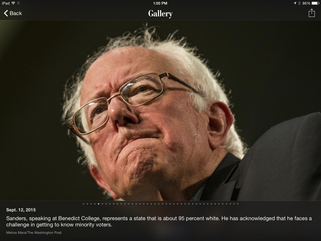 Bernie at Benedict