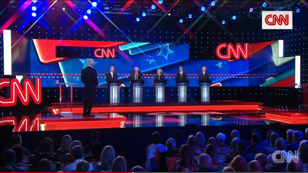 I think maybe, just maybe, this was on CNN.
