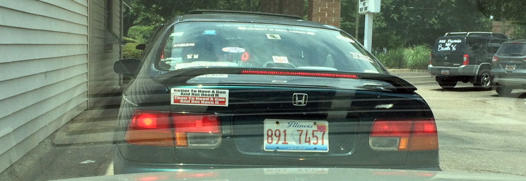 bumper sticker