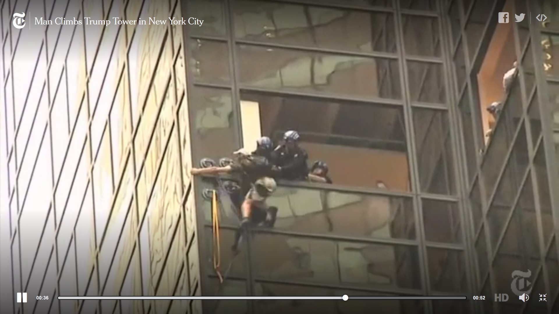 It appalls me to see cops risking their lives to rescue this guy, who put them in danger for no good reason.