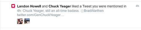 yeager tweet