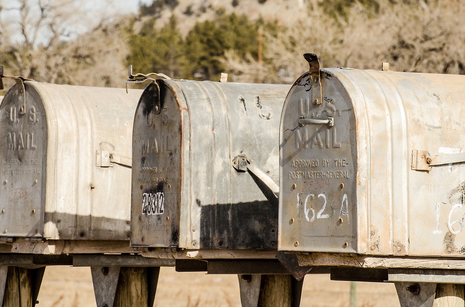 None of these is actually my mailbox; I just needed art to go with this...