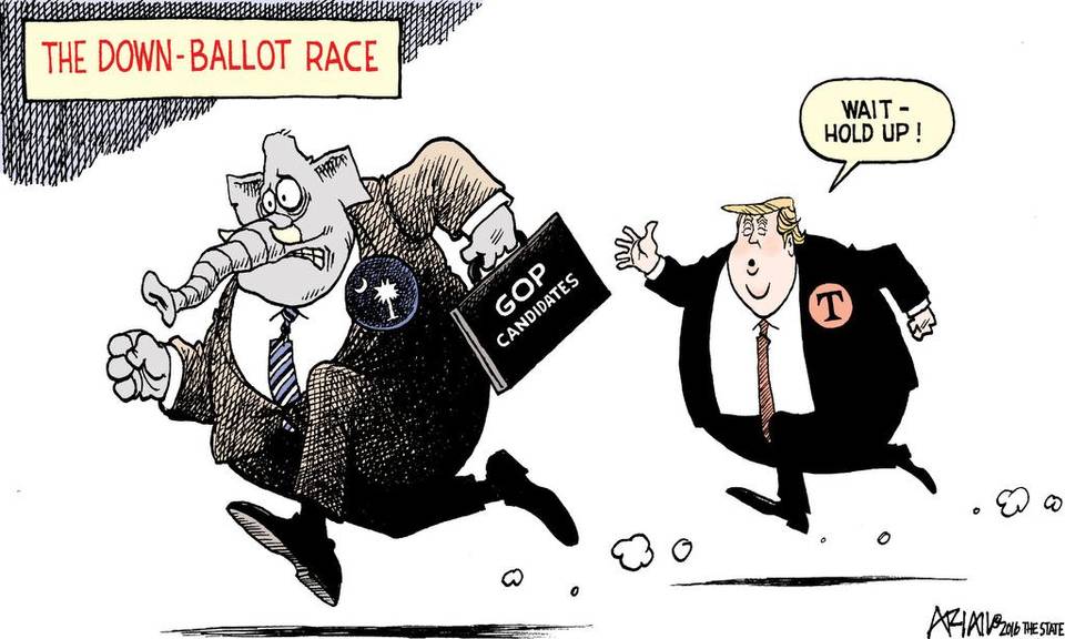 A lot of them may RUN from him, but too few stand up to be counted.