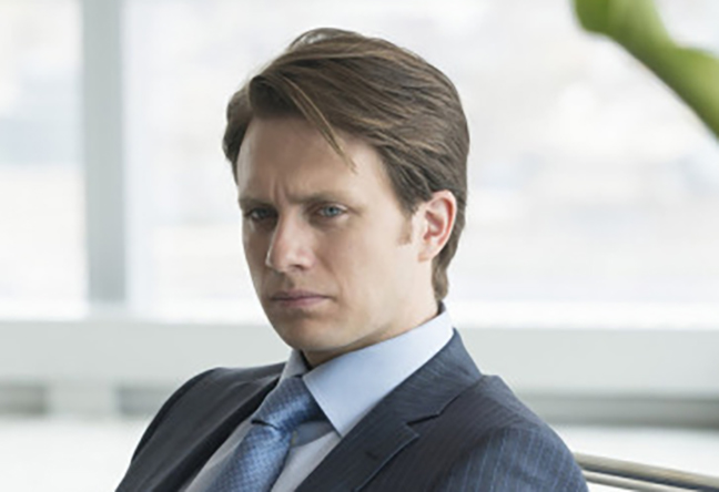 MR. ROBOT -- "d3bug.mkv" Episode 103 -- Pictured: Martin Wallström as Tyrell Wellick -- (Photo by: Virginia Sherwood/USA Network)