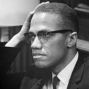 Malcolm X in 1964