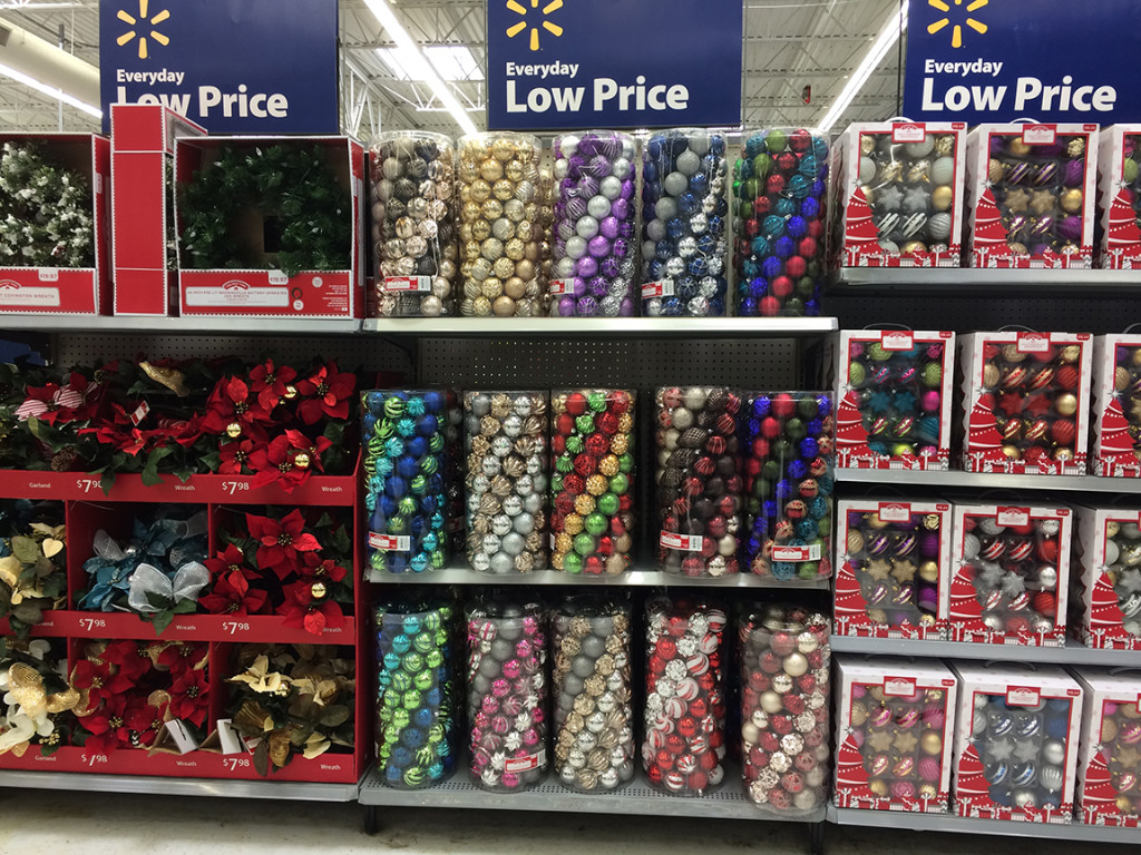 Oh, and another thing: I forgot to share myoutrage at a local Walmart being full of Christmas stuff, way back on Oct. 7.