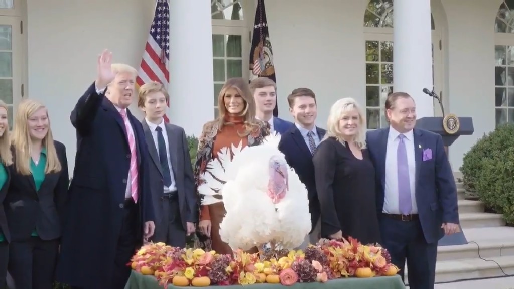 Ya know, I never FULLY realized how surreal the turkey-pardoning thing was until Trump did it...