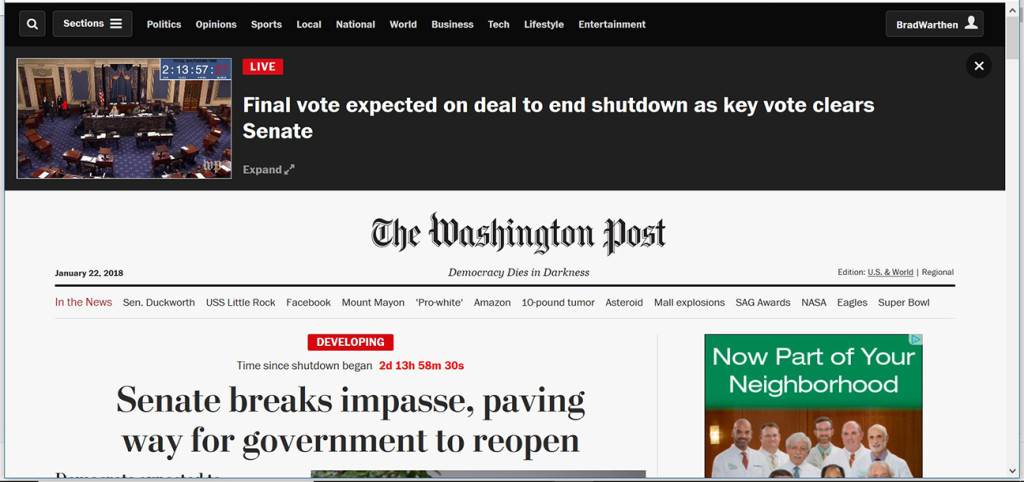 shutdown