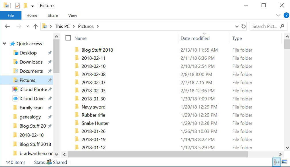 file explorer