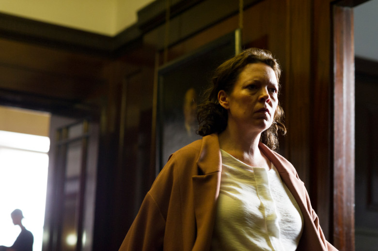Olivia Colman as Angela Burr in "The Night Manager"