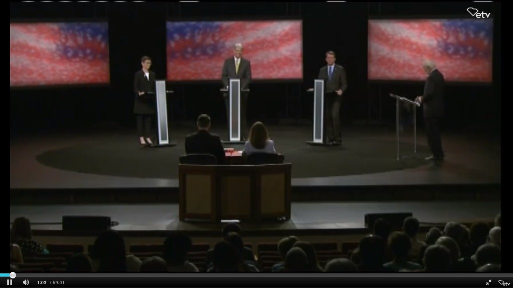 Sorry about the picture quality. ETV's online video doesn't have an HD option...
