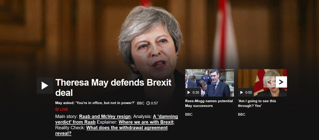 The BBC's all about Brexit today. Meh...