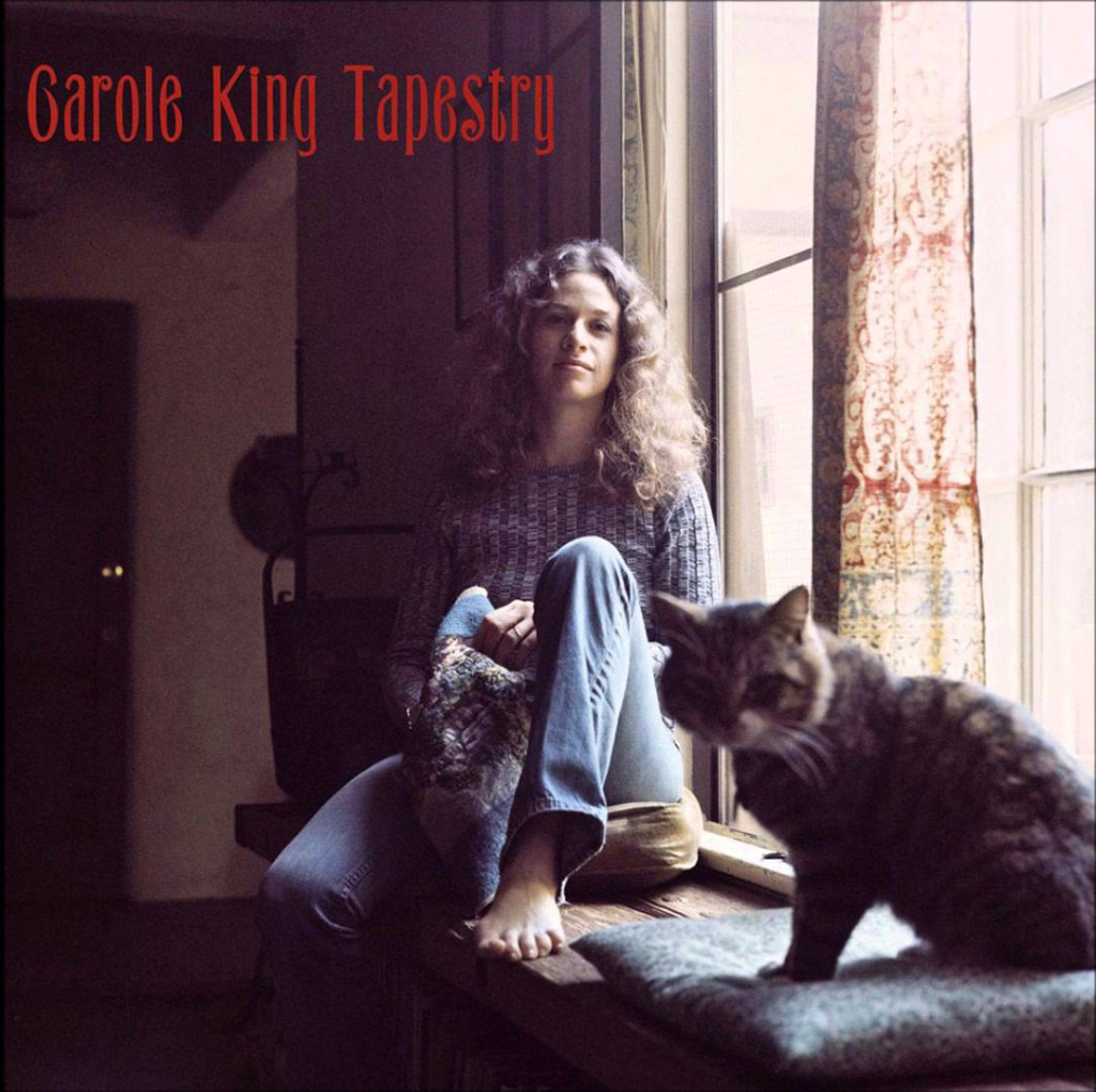 I wanted to LIVE in this picture with Carole. Could have done without the cat, though...