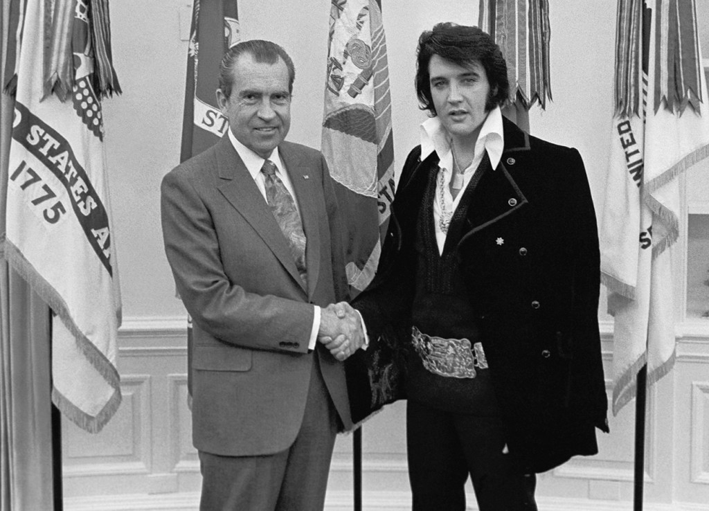 Madman Theory? THIS guy could do Madman Theory. And I don't mean Elvis.