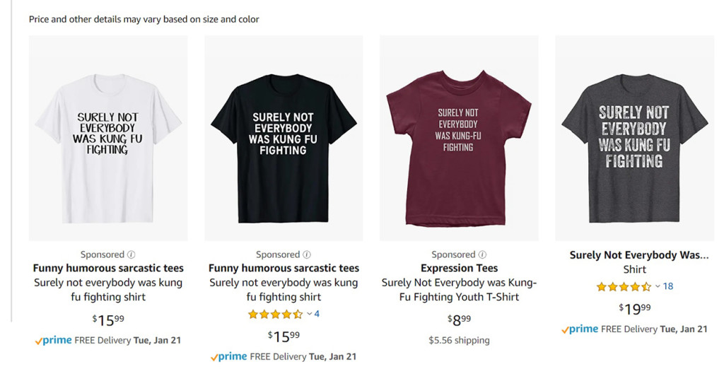 all the tees