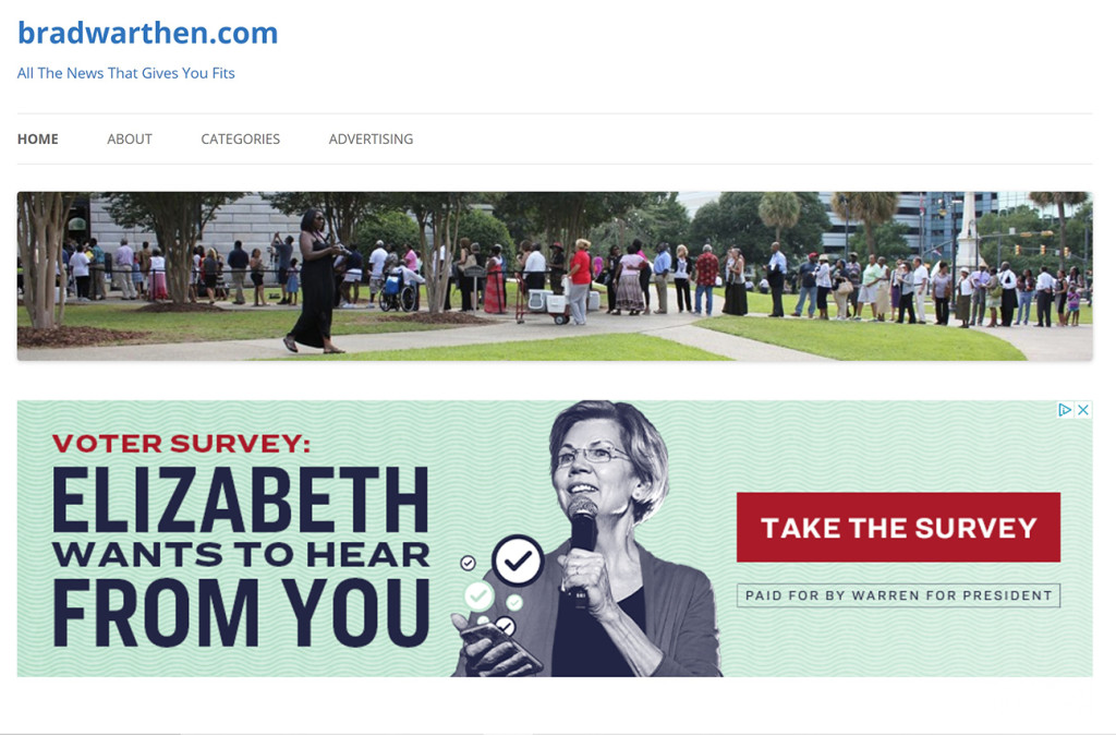 Warren ad