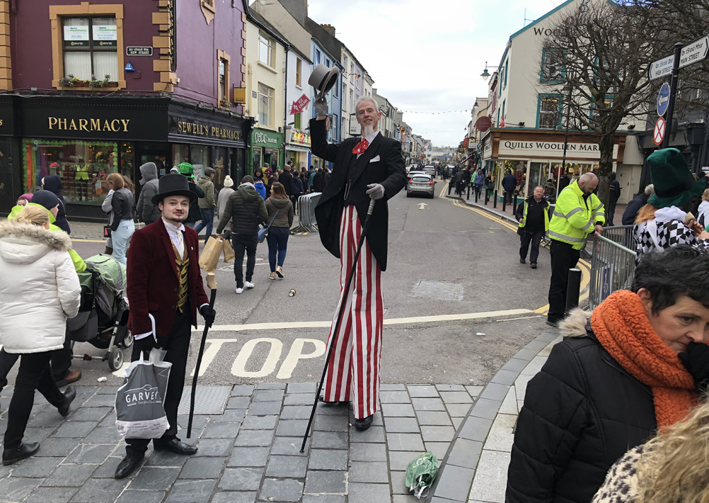 Even Uncle Sam was there! And taller than I thought. We ran into these guys after the parade.