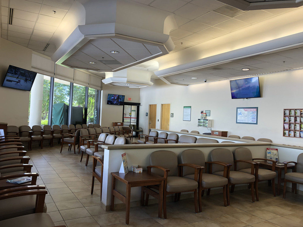 See? The ER waiting room actually WAS deserted.