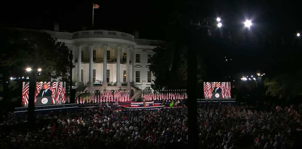 White House desecrated