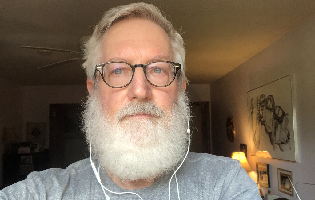 I share this selfie as a gift to the kids. They can point at it and say, "THIS is who's saying this!"