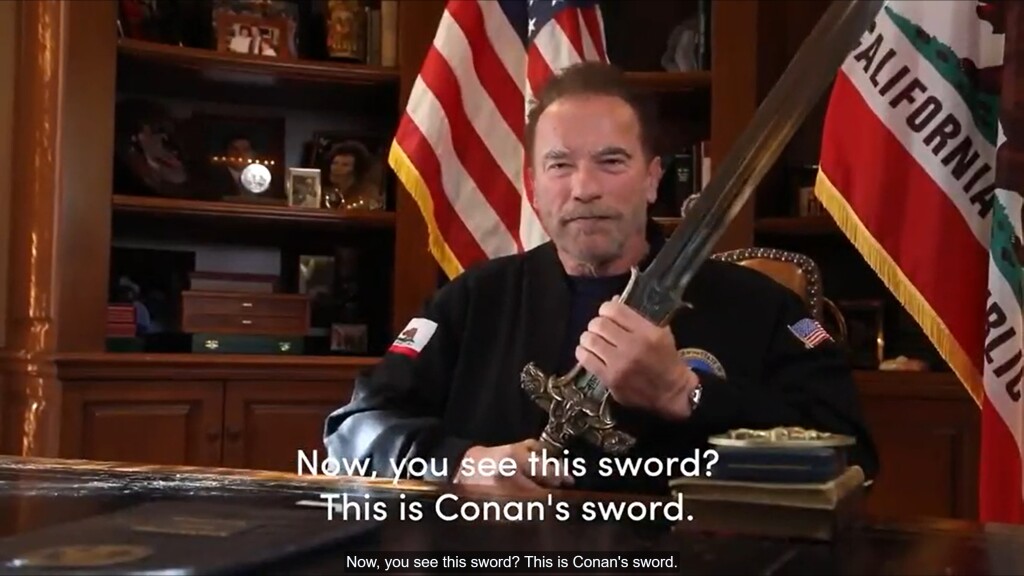 Conan sword