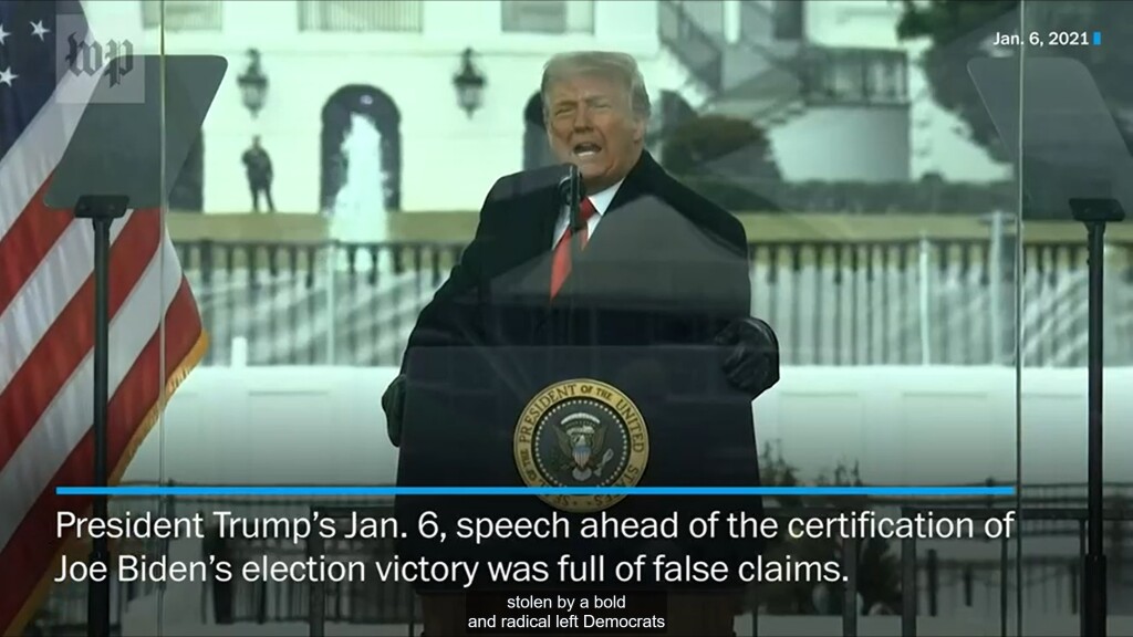 Just don't forget for a moment how he created this situation.