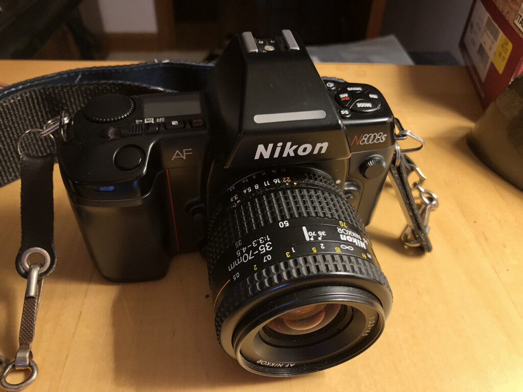 It's still in great shape -- but it uses this stuff called FILM...